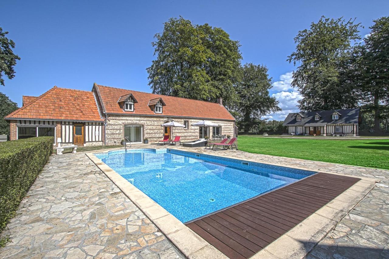 Clos Celeste - Campagne D Etretat Avec Piscine Et Spa Ecrainville Exterior photo
