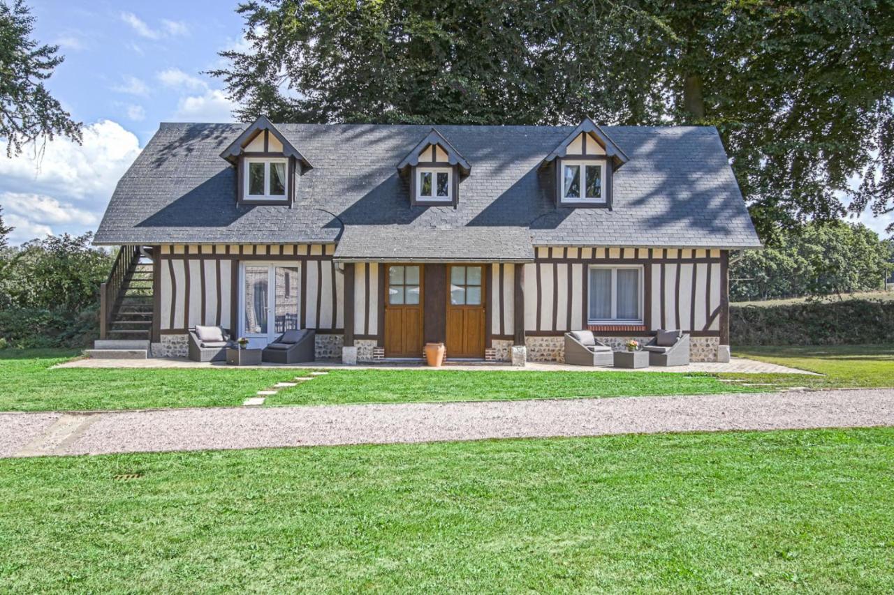 Clos Celeste - Campagne D Etretat Avec Piscine Et Spa Ecrainville Exterior photo